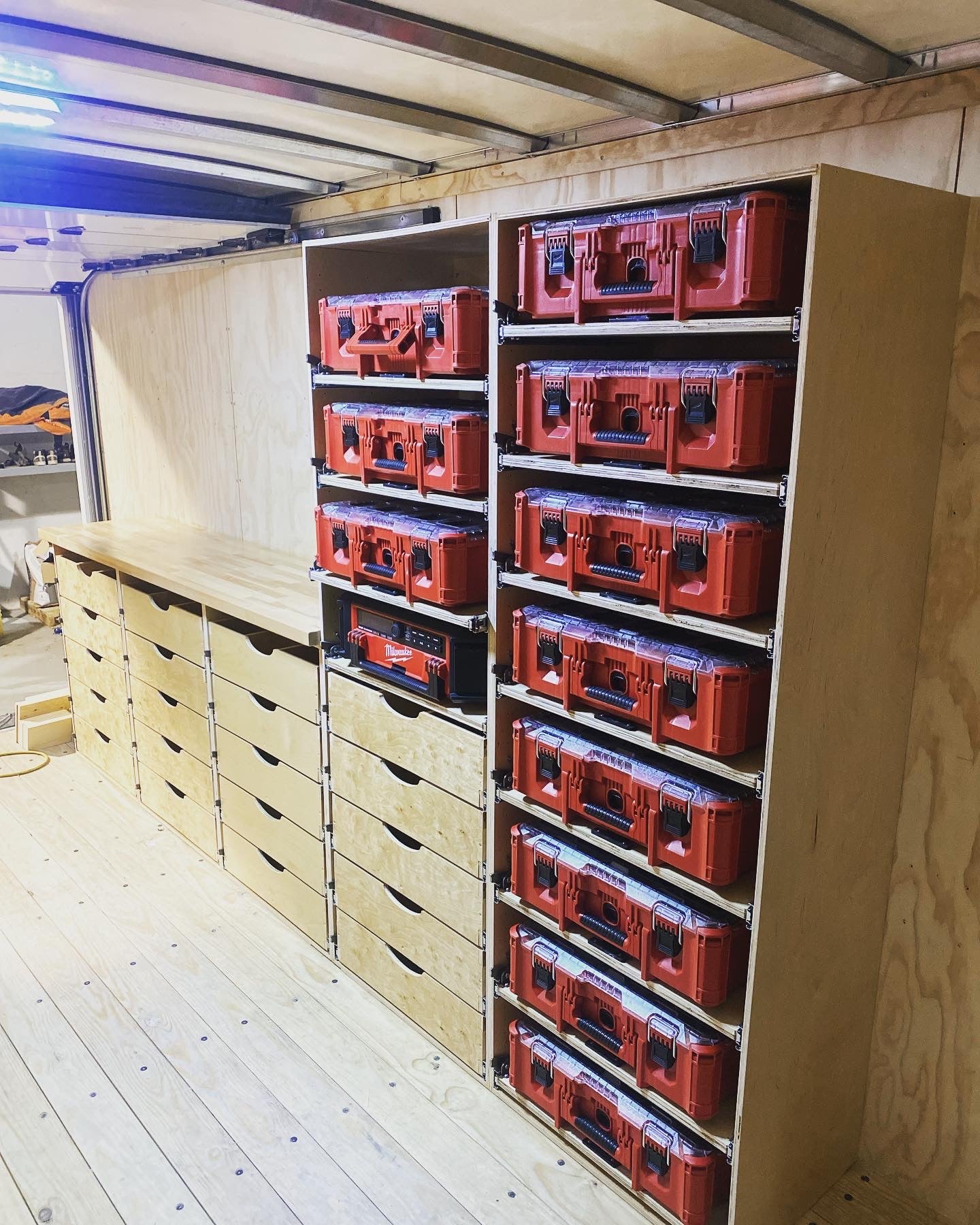STV Racking Drawers