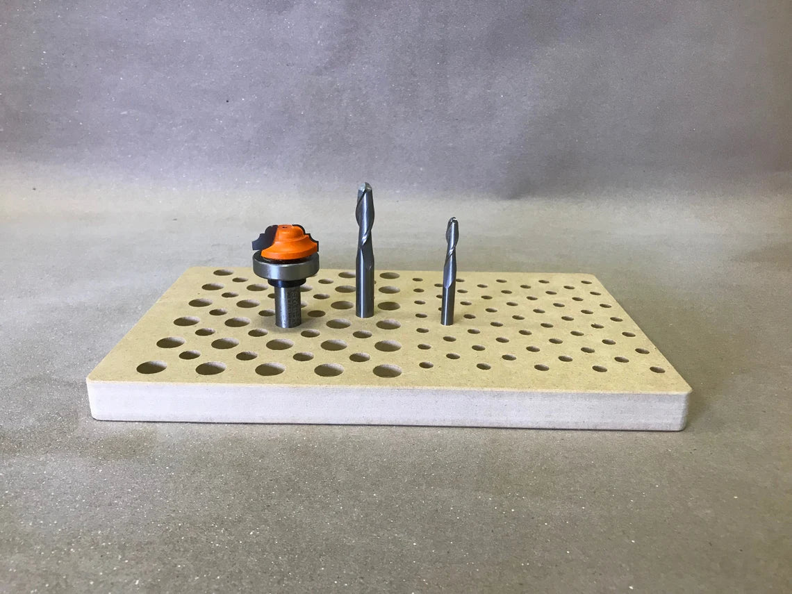 Router/CNC Bit Storage Tray