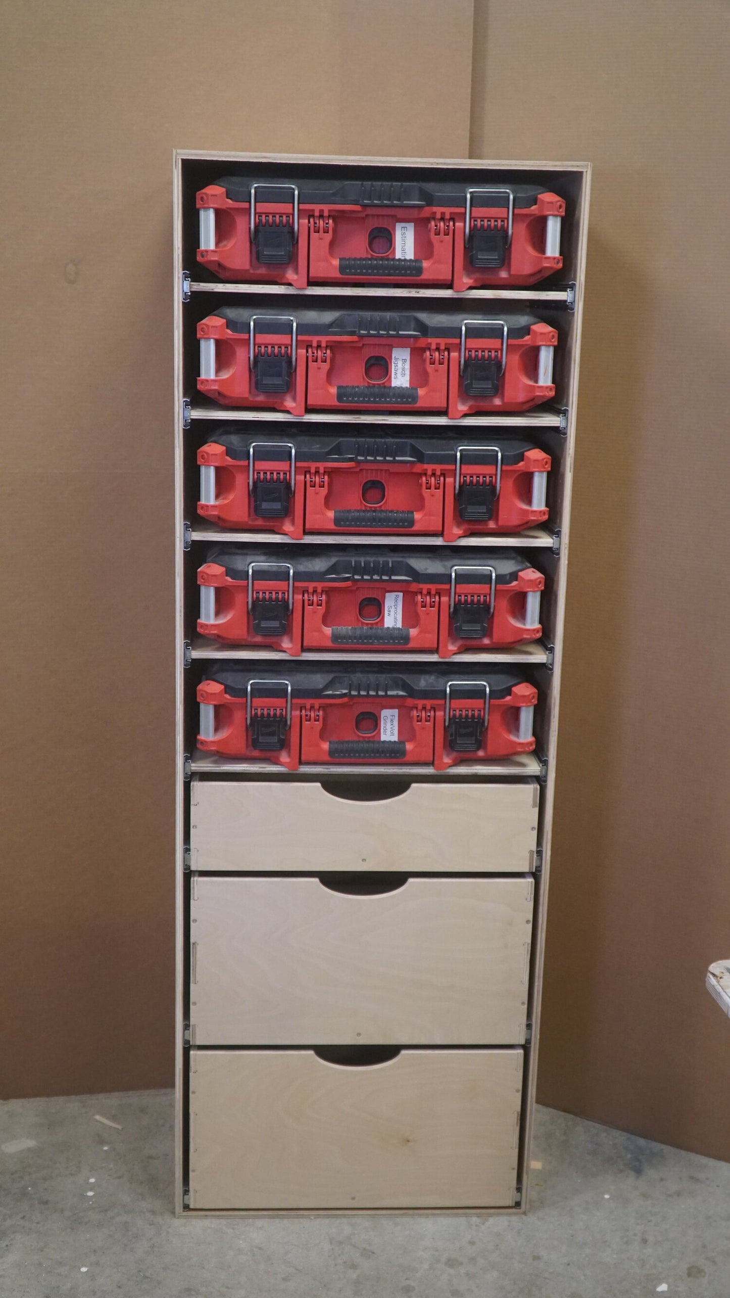 Combo-Unit: Trays and Drawers