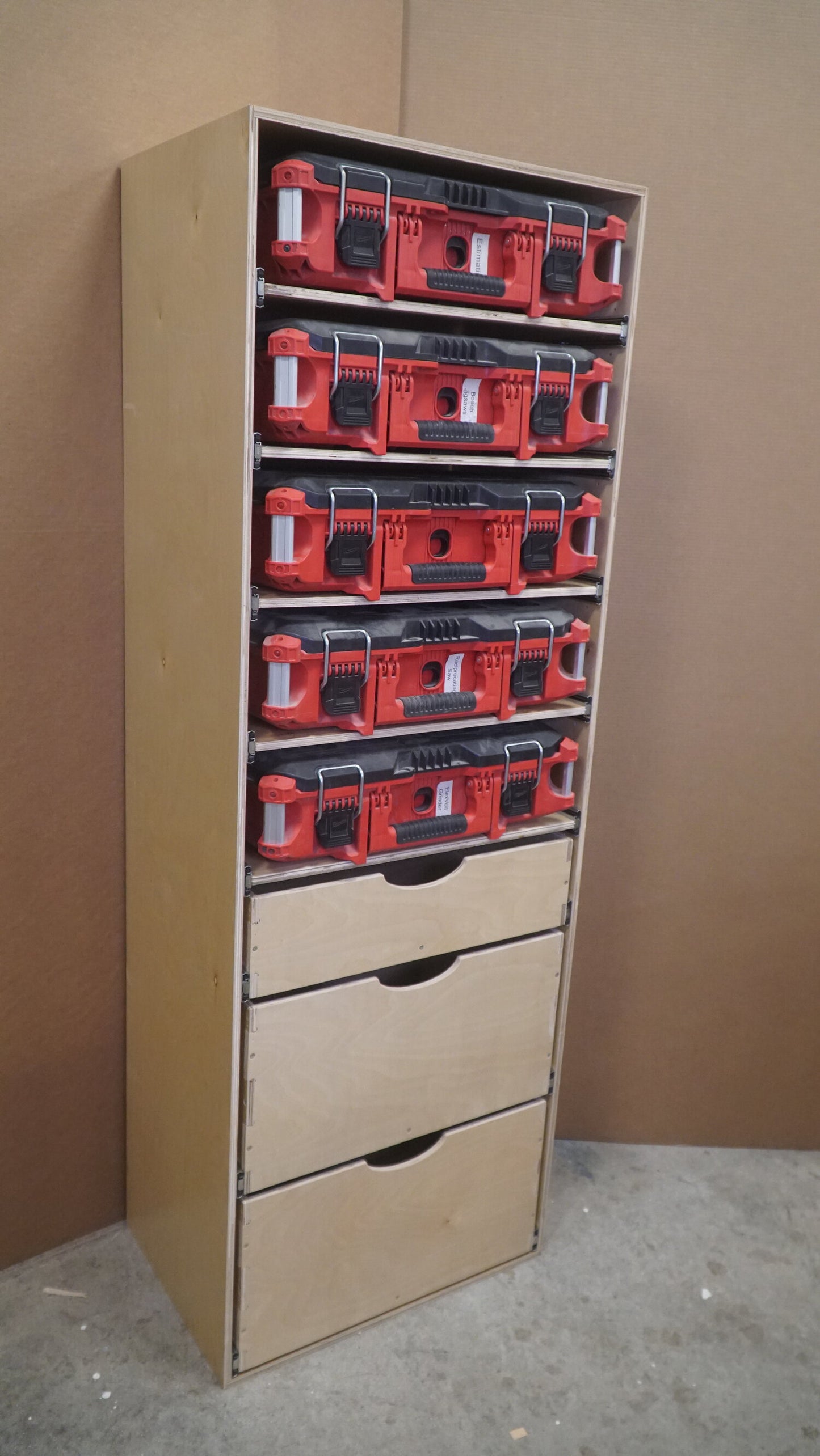 Combo-Unit: Trays and Drawers