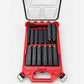 Top view of RangeRack Glock magazine storage inside PACKOUT model 48-22-8436.