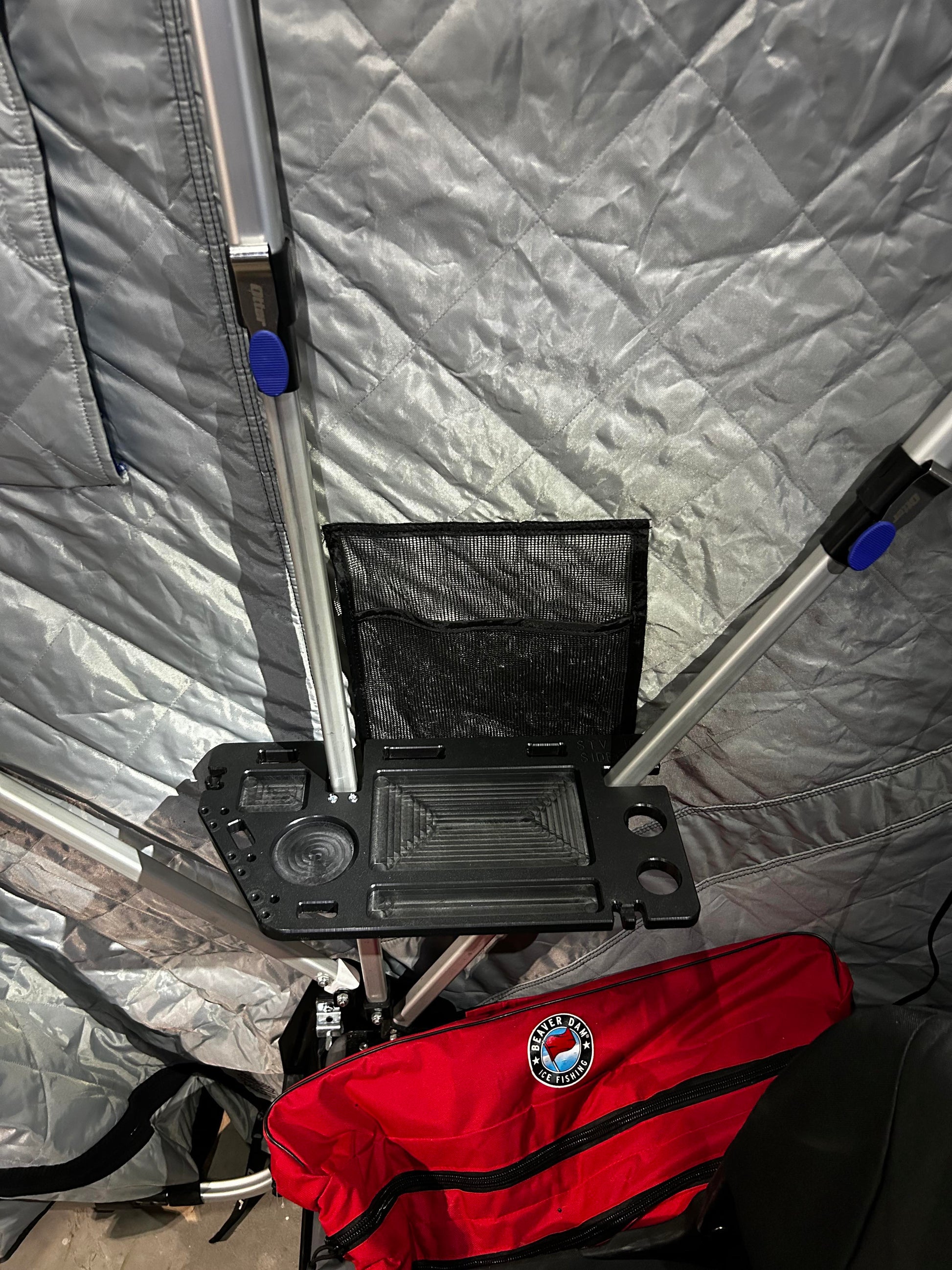 Shelf Ice Fishing Shelter Accessories Sidekick Pop-Up Ice House Shelf