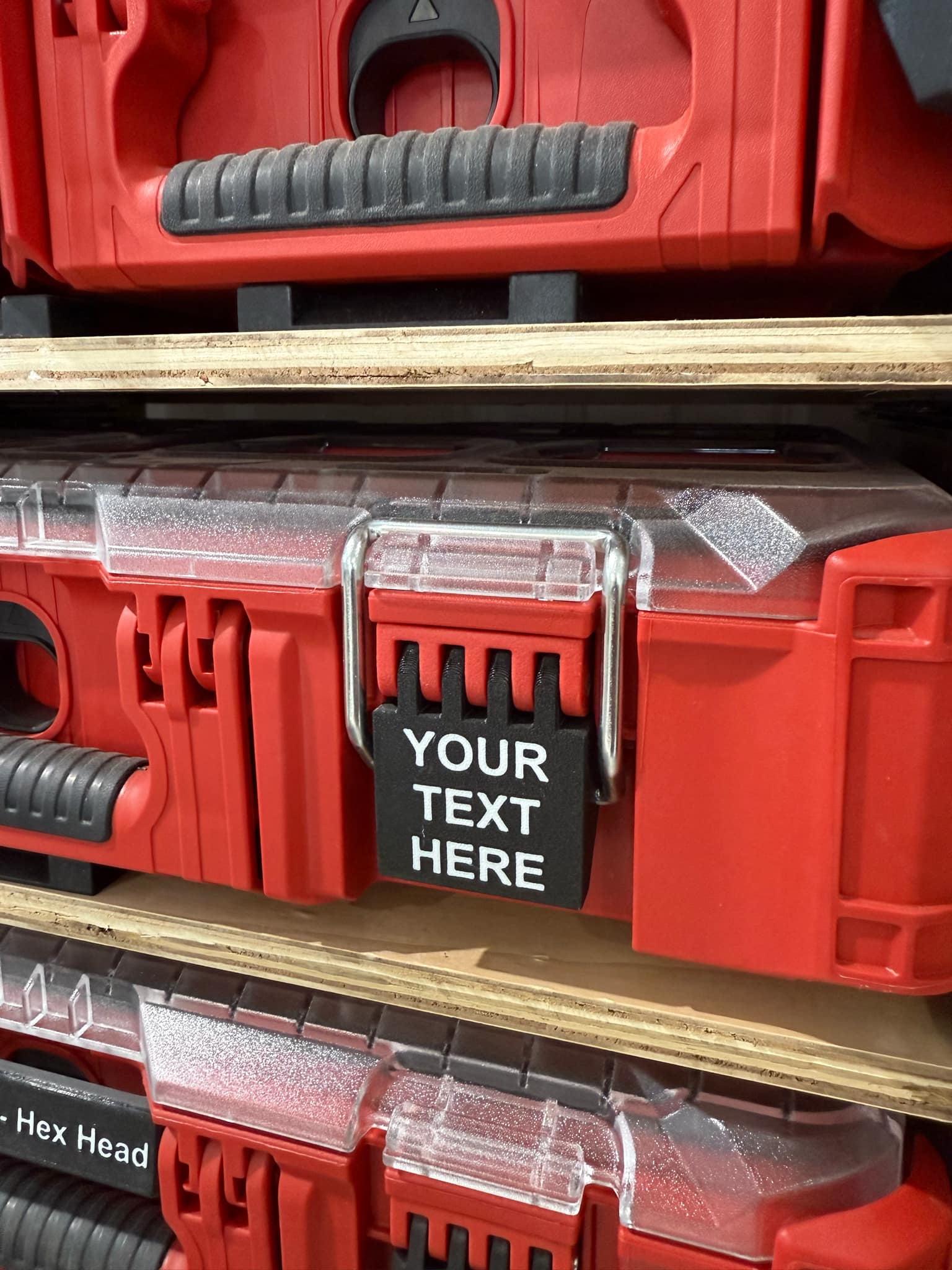 Milwaukee Packout™ 3D Printed Labels – S.T.V. Racking