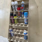 Wall Mounted Rattle Can Storage Organizer