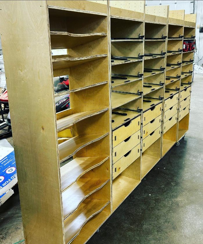 DIY Locking Adjustable Shelf (LAS) – S.T.V. Racking