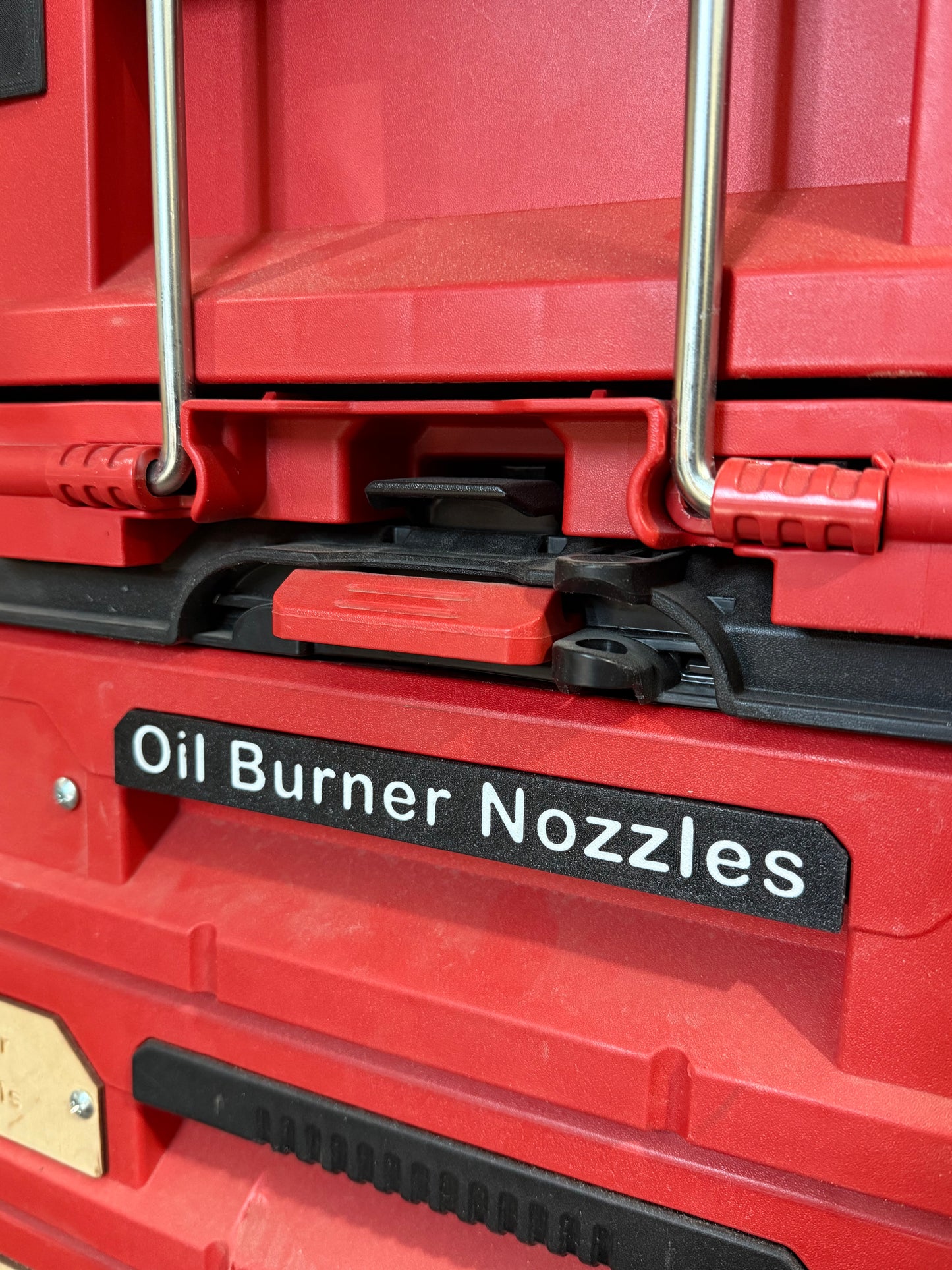 Oil Burner Nozzle Organizer