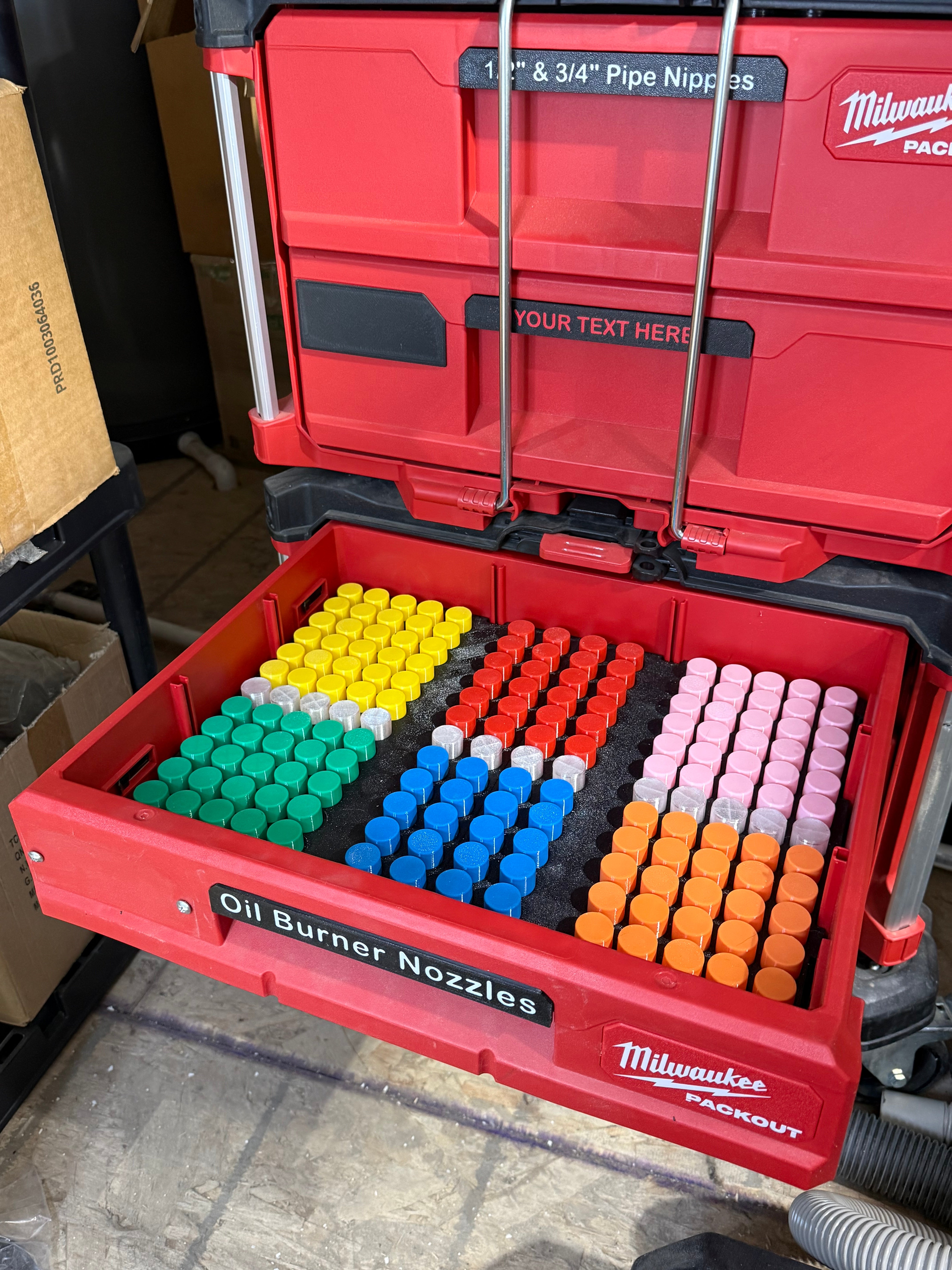 Oil Burner Nozzle Organizer – S.T.V. Racking