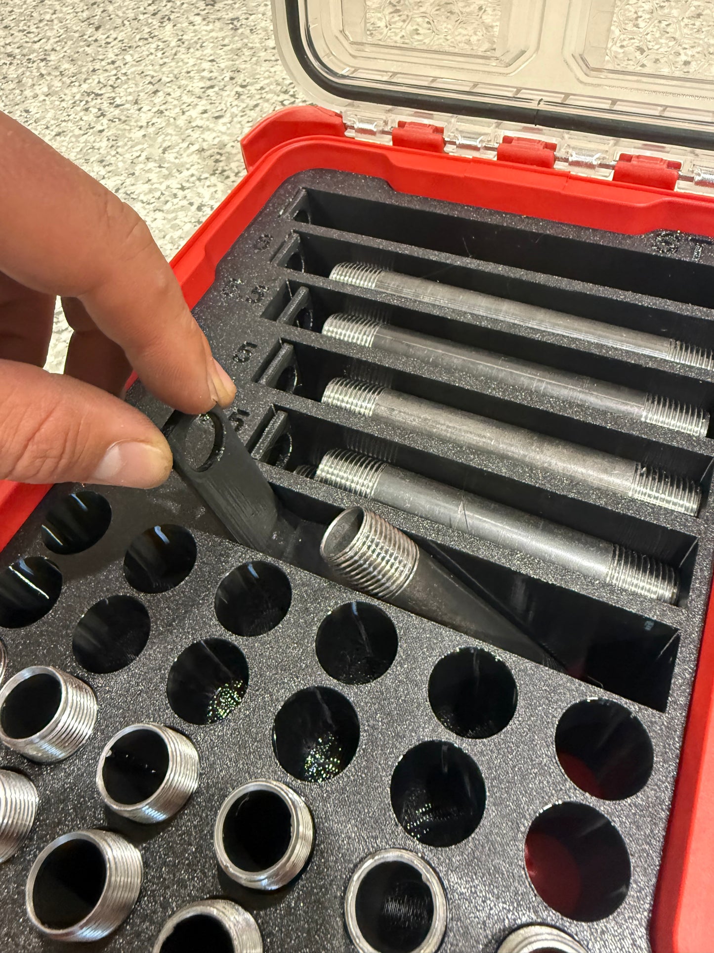 Pipe Nipple Organizer